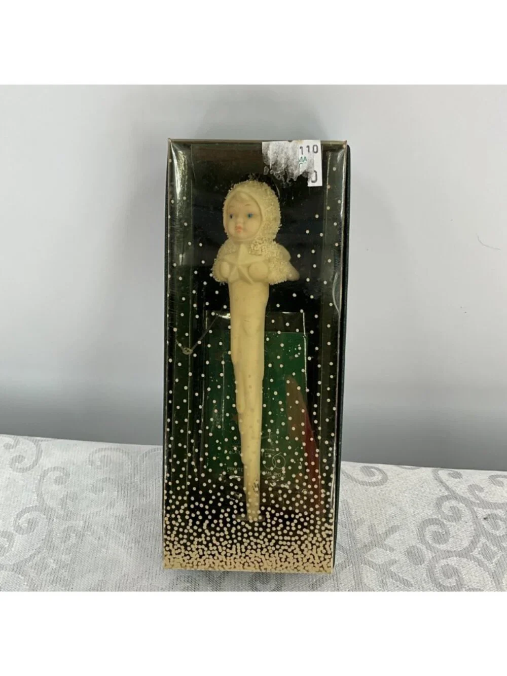 Snowbabies Bisque Ornament Department 56 #6811-0 Vintage Icicle In Original‎ Box